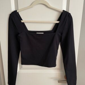 Babaton Black Long Sleeve Top